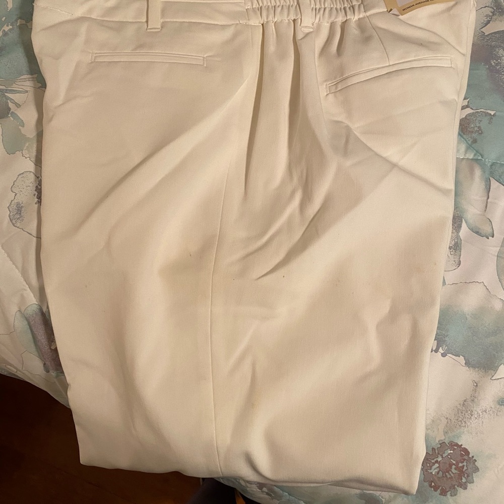 Dress barn white pants